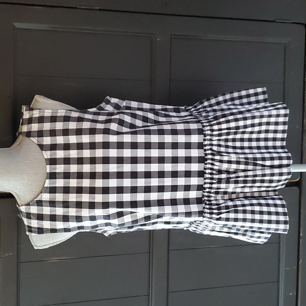 Time and Tru Gingham Top